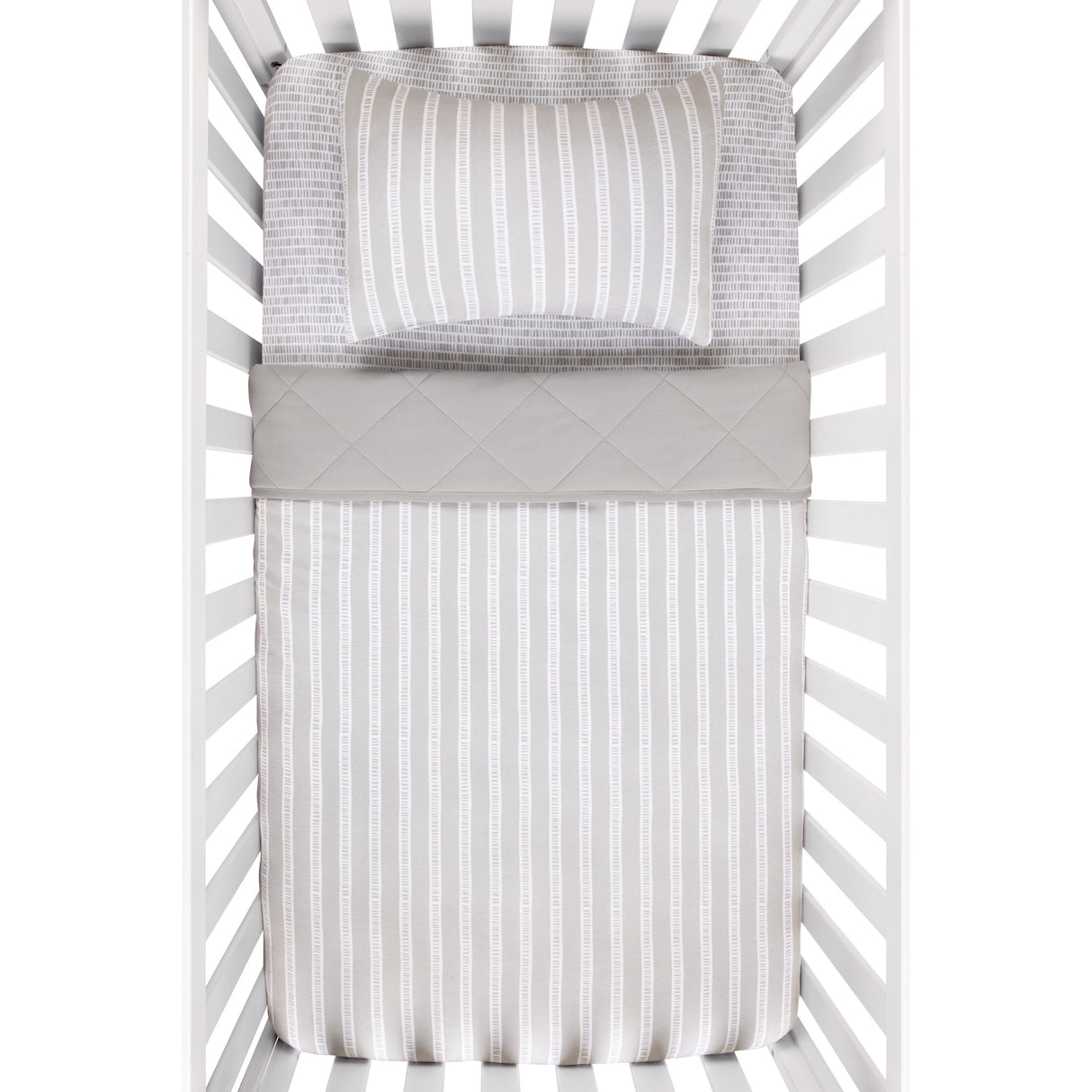 Four Piece Baby Crib Set - HoneyBug
