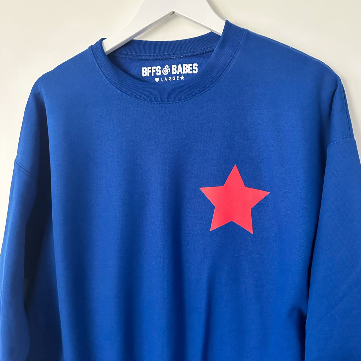 BORN IN THE USA ♡ blue sweatshirt