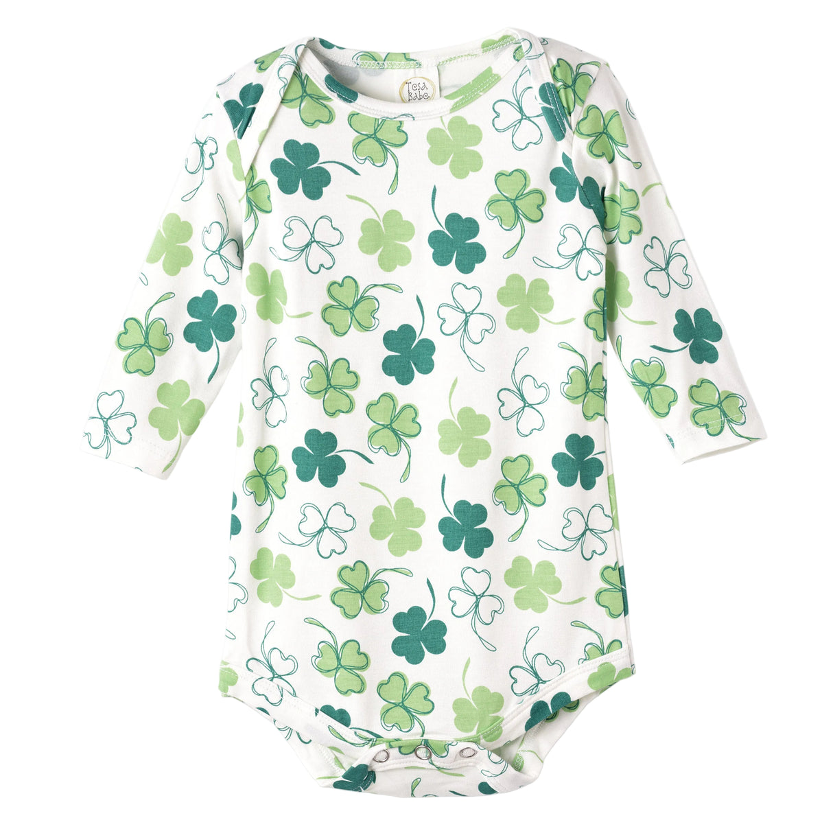 Shamrock Baby Bodysuit – Soft Bamboo Irish Charm