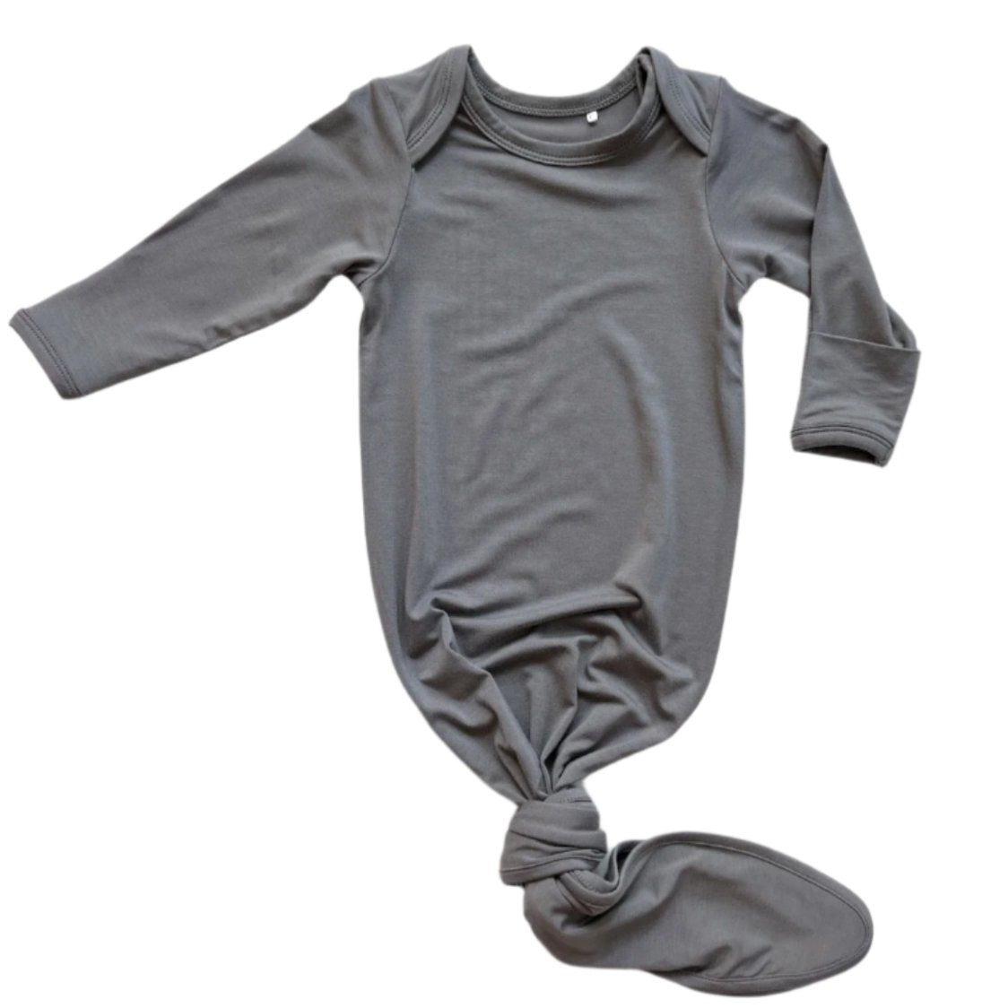 BAMBOO KNOTTED GOWN- Stone - HoneyBug