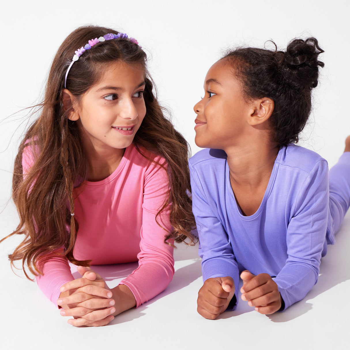 Bubblegum Pink Bamboo Kids Pajamas - HoneyBug