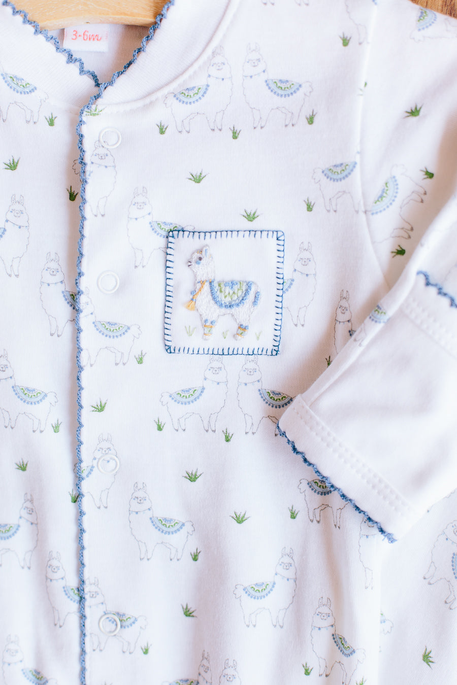 Alex the Alpaca Blue Converter Gown - HoneyBug