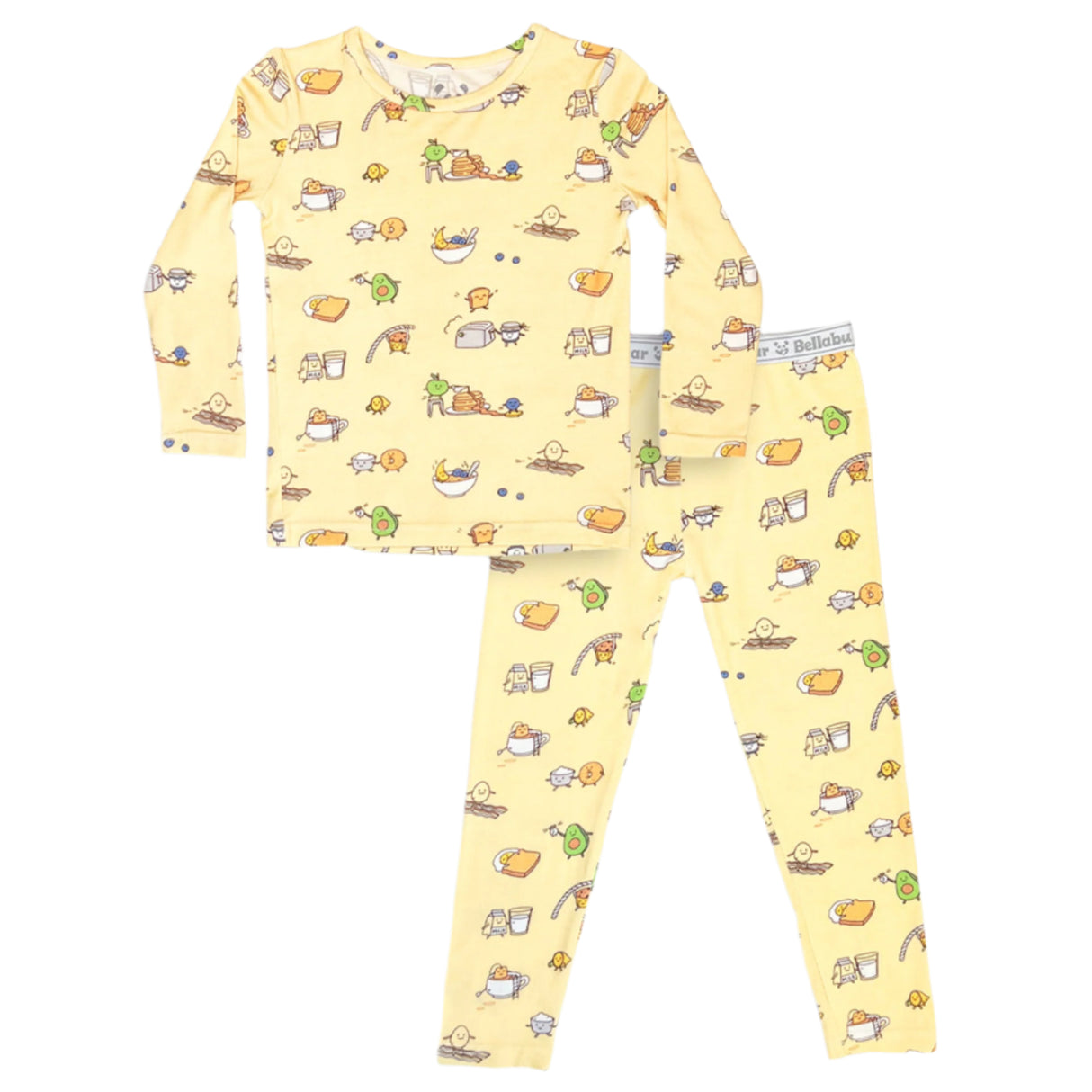 Love You Brunches Bamboo Kids Pajamas - HoneyBug