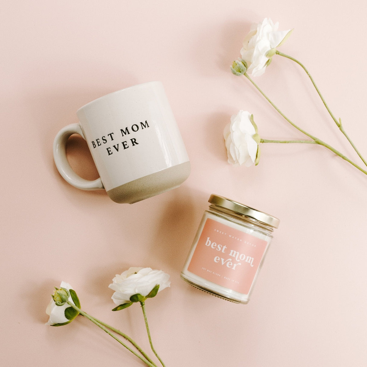 Best Mom Ever 14oz. Stoneware Coffee Mug - HoneyBug