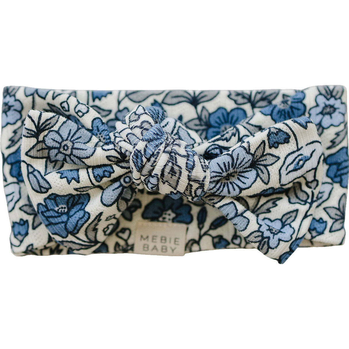 Bluebell Pointelle Bamboo Head Wrap - HoneyBug