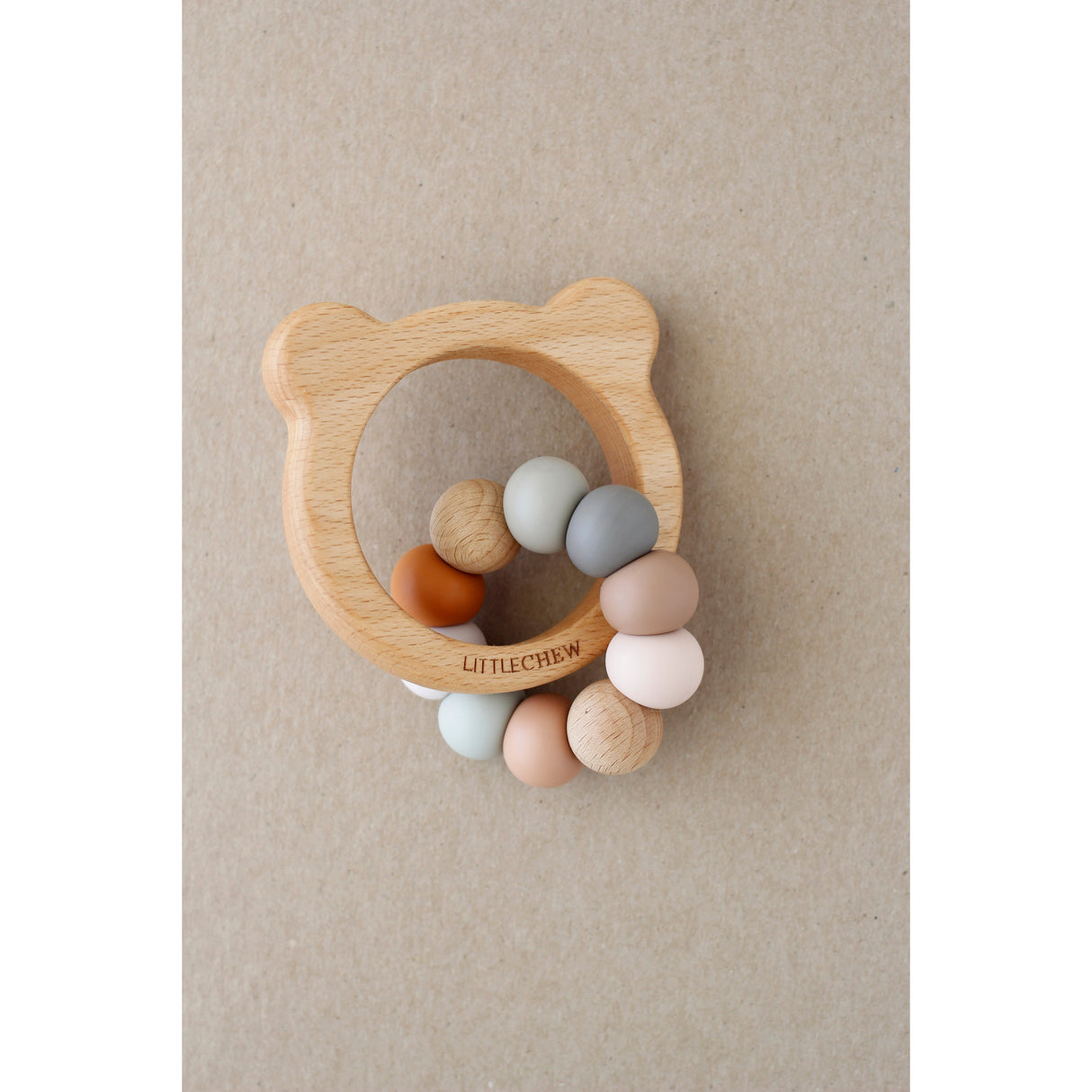 Teddy Teether - Juniper - HoneyBug