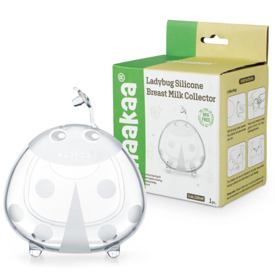 Haakaa Ladybug Silicone Milk Collector 5 oz/150 ml - HoneyBug