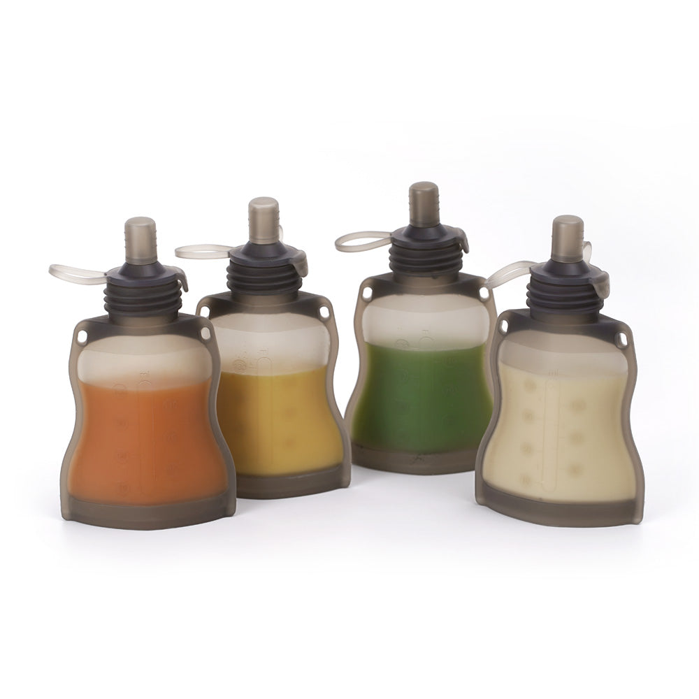 Haakaa Silicone Yummy Pouch 4.5 oz - HoneyBug