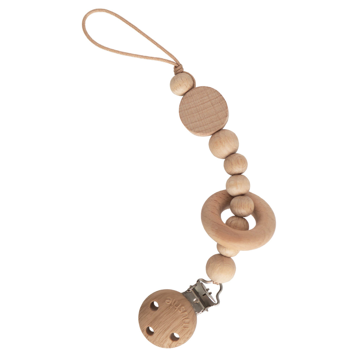 Silicone Pacifier Clip | Mila - HoneyBug