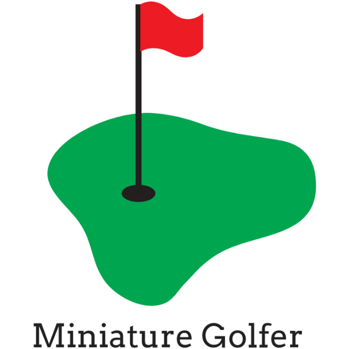 Mini Golfer Kids T-Shirt - HoneyBug