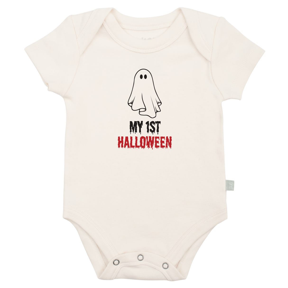 graphic bodysuit | my first halloween ghost - HoneyBug