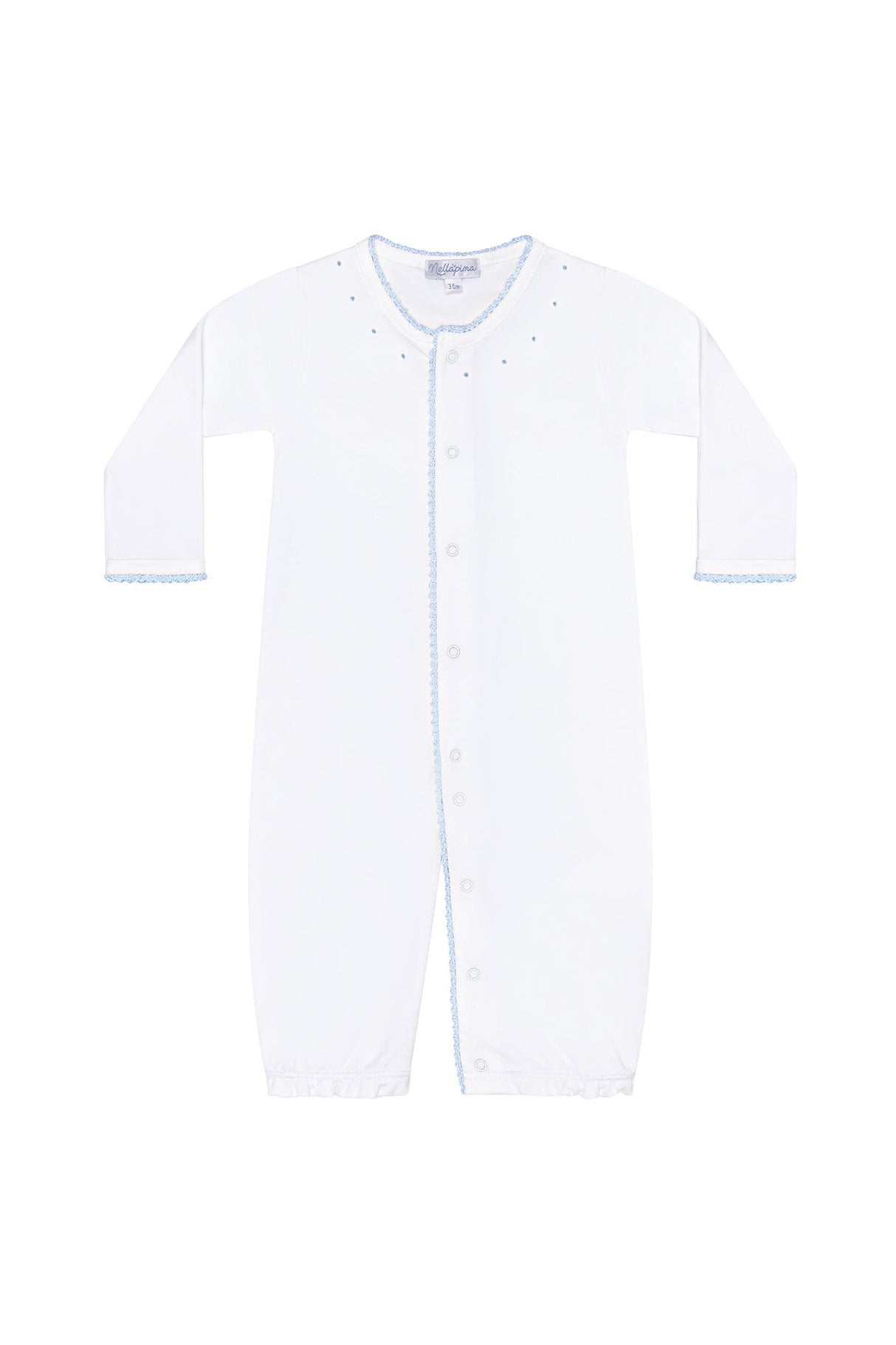 Blue Crochet Converter Gown - HoneyBug