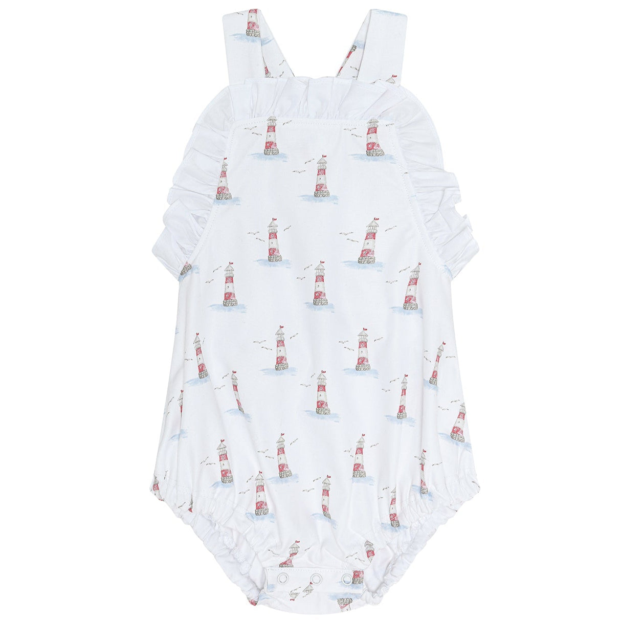 Lighthouse Woven Summer Bubble - HoneyBug