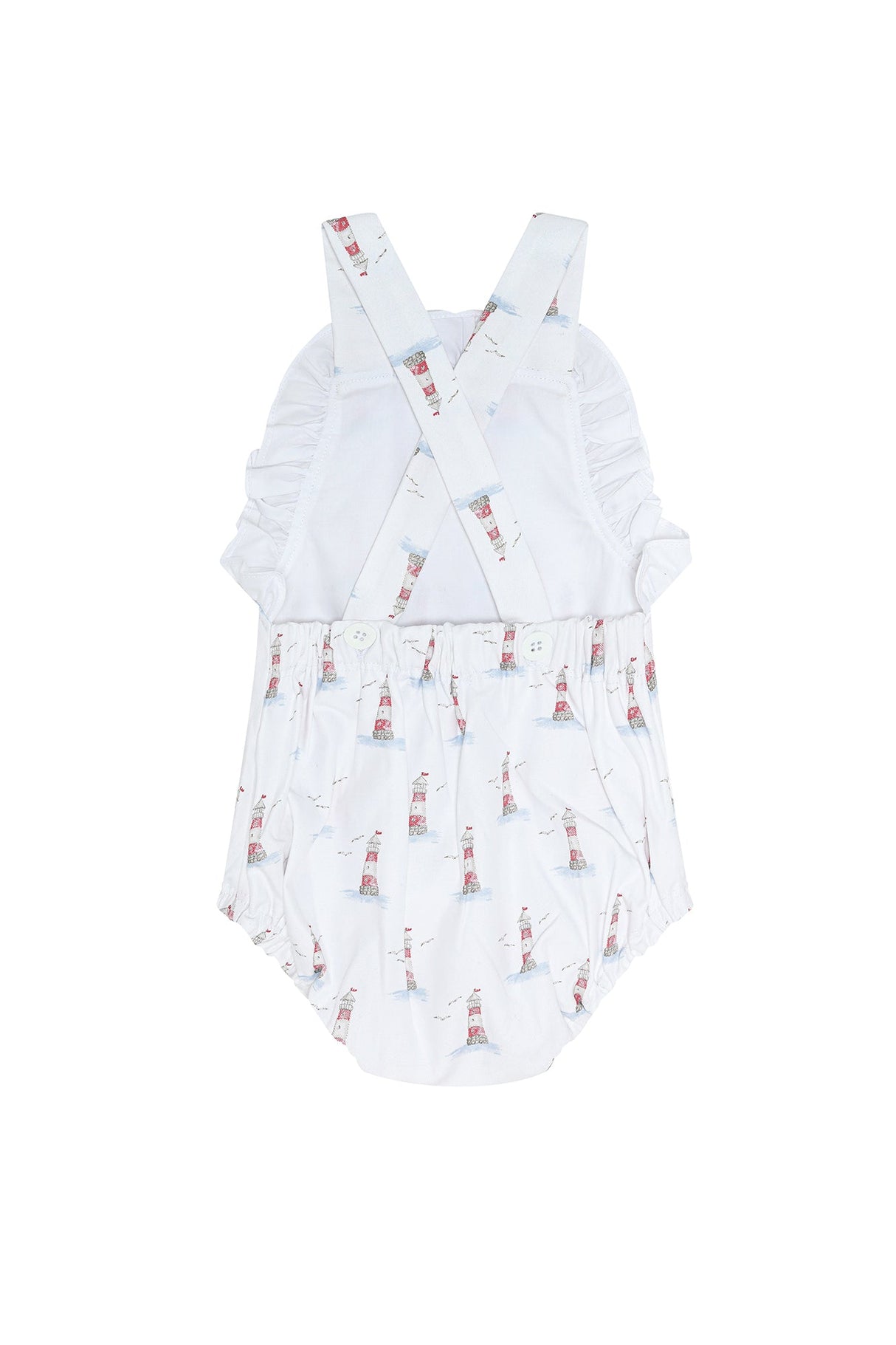 Lighthouse Woven Summer Bubble - HoneyBug