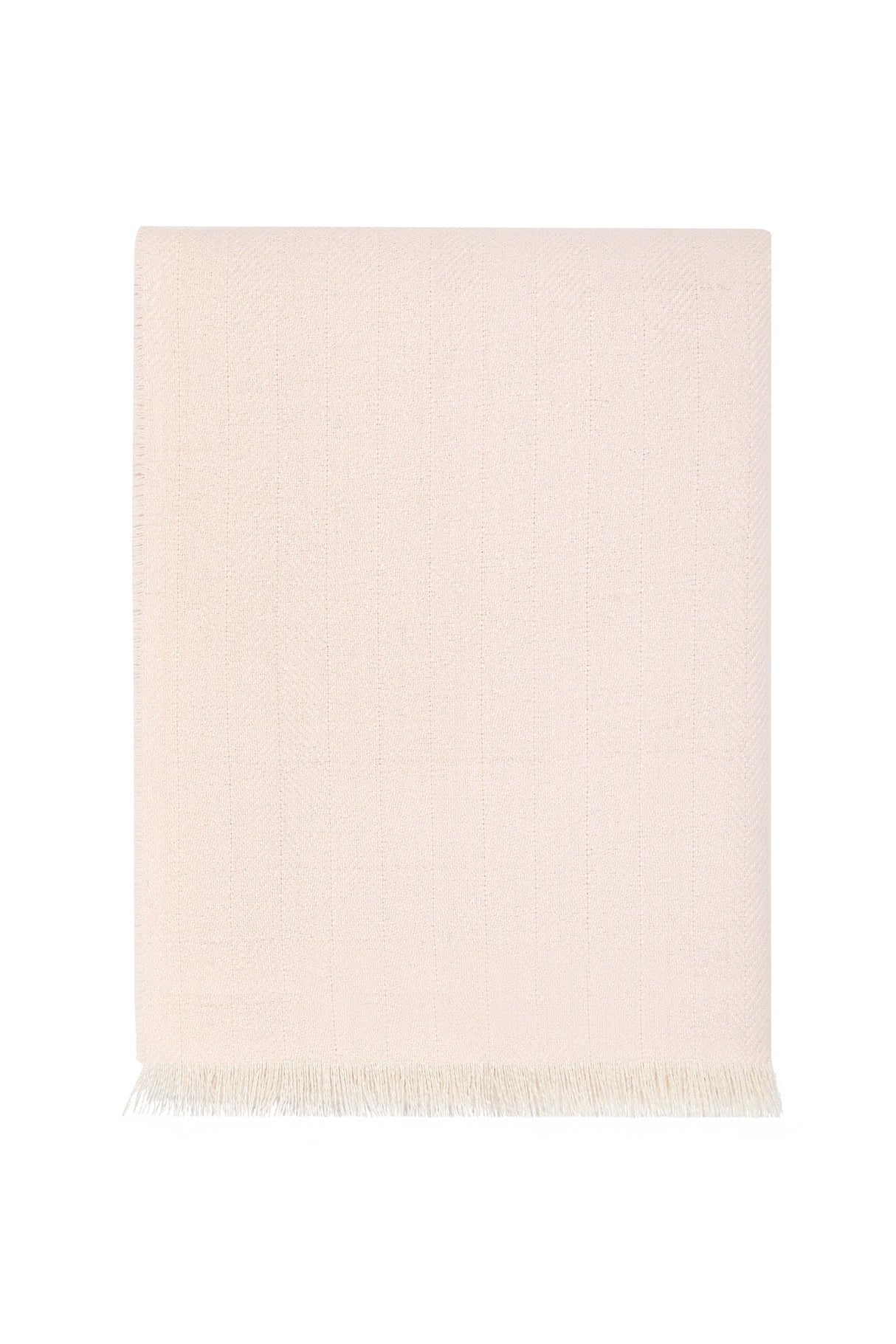 Herringbone Baby Alpaca Woven Blanket - HoneyBug