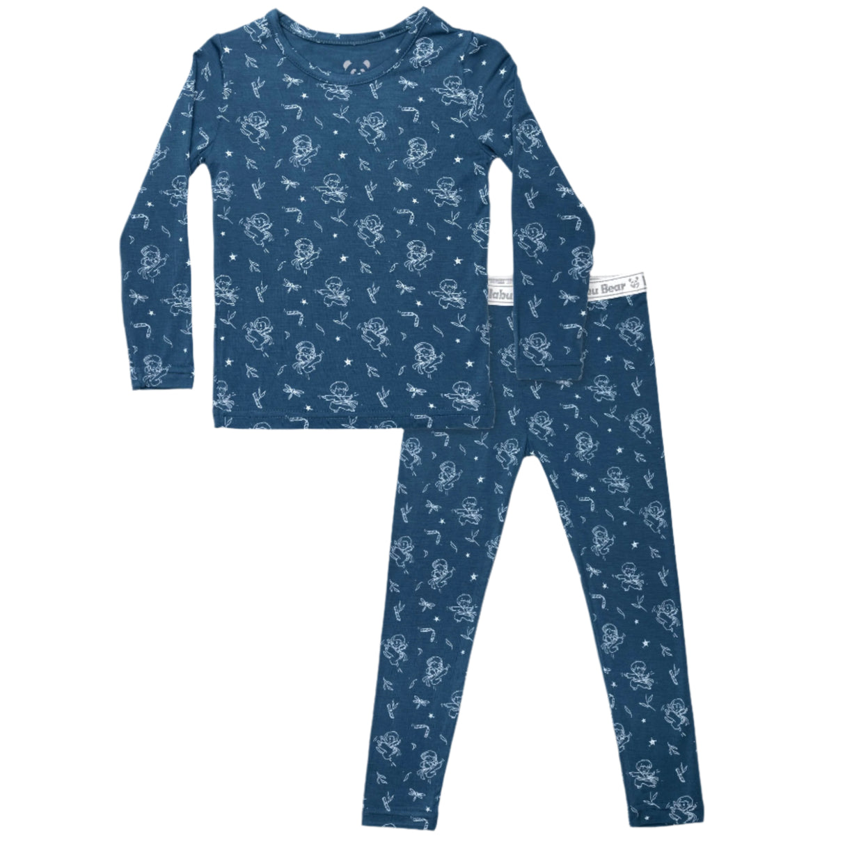 Ninja Bamboo Kids Pajamas - HoneyBug