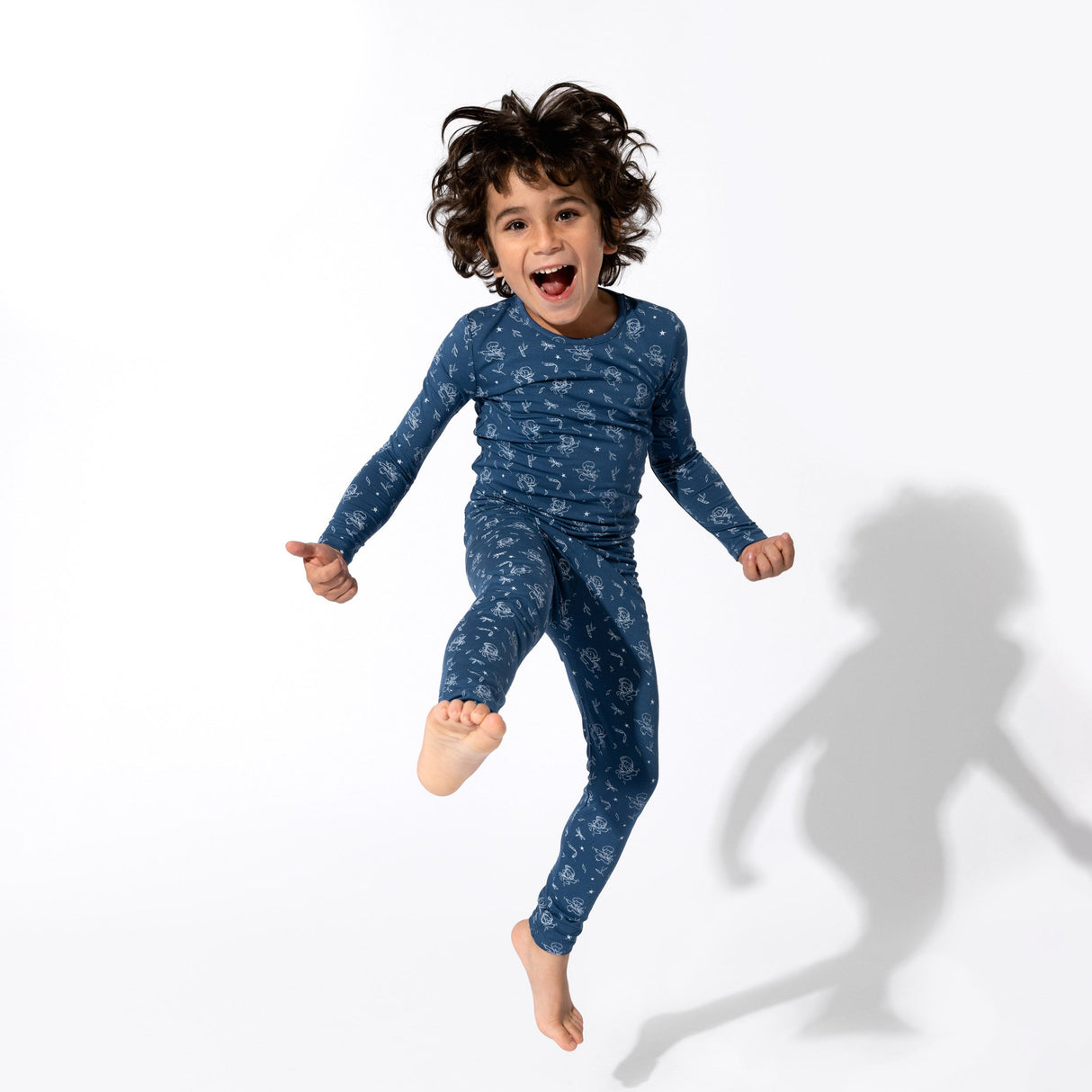 Ninja Bamboo Kids Pajamas - HoneyBug