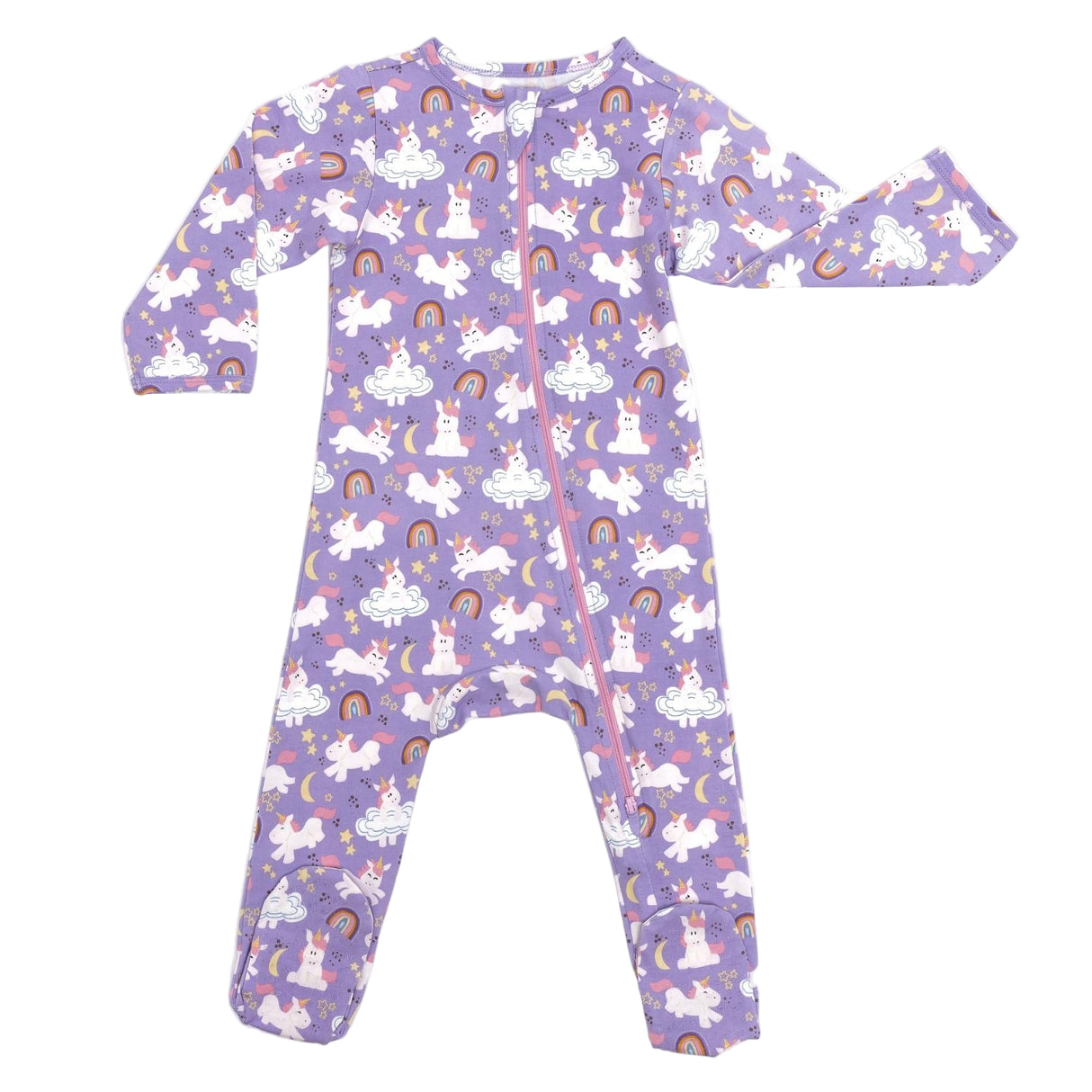 Organic Footie - Unicorns