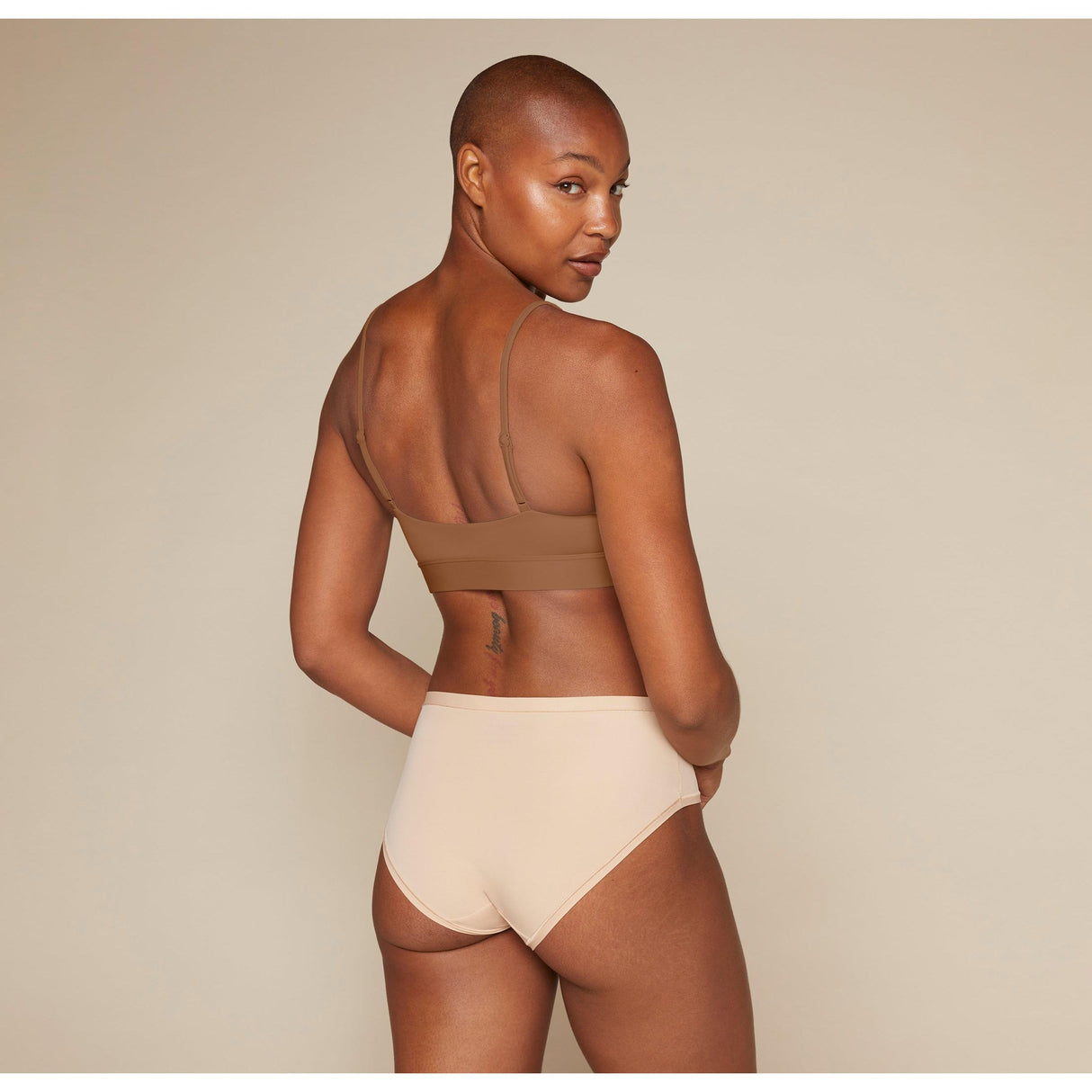 Bliss Scoop Bralette - Brown - HoneyBug