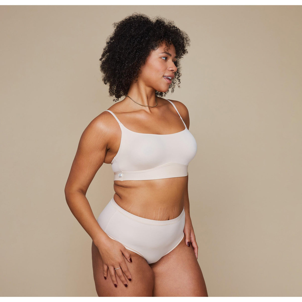Bliss Scoop Bralette - Rose - HoneyBug