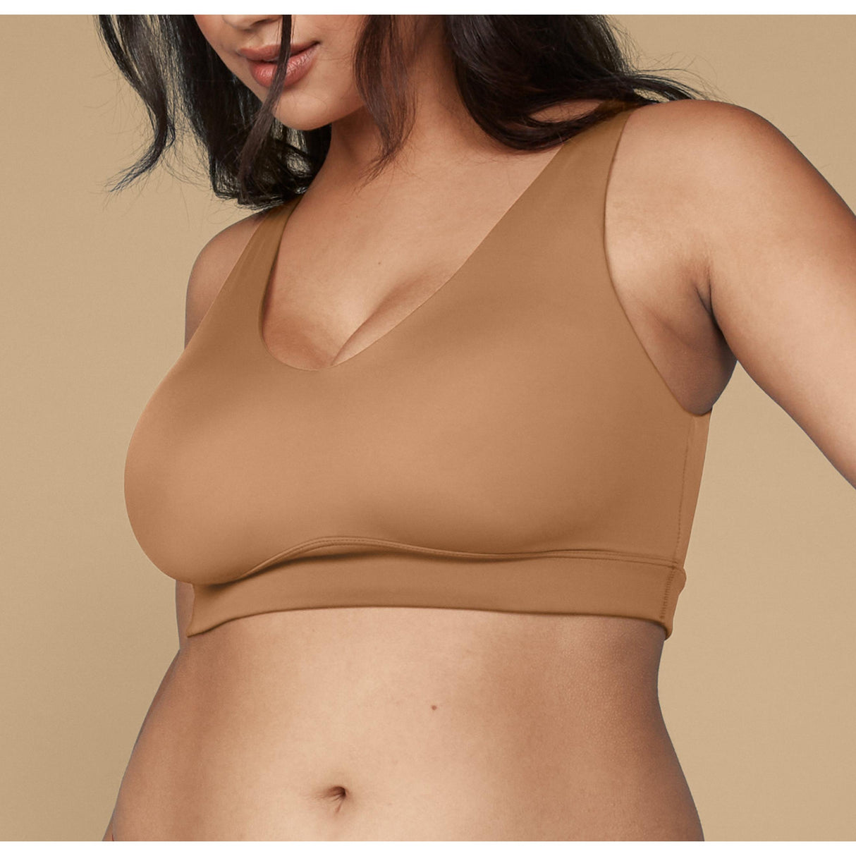 Bliss Bralette - Tan - HoneyBug