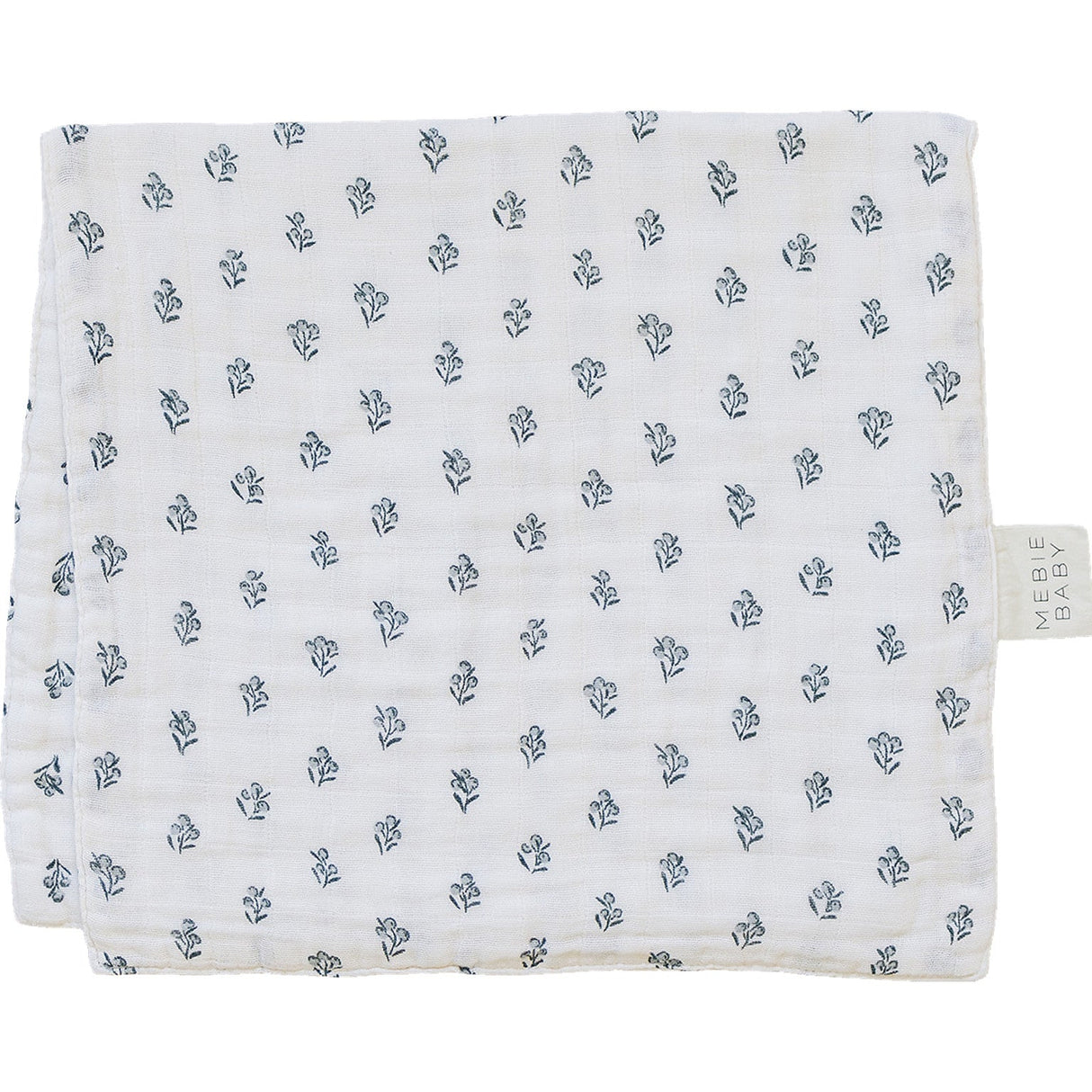 Cream Berry Muslin Burp Cloth - HoneyBug