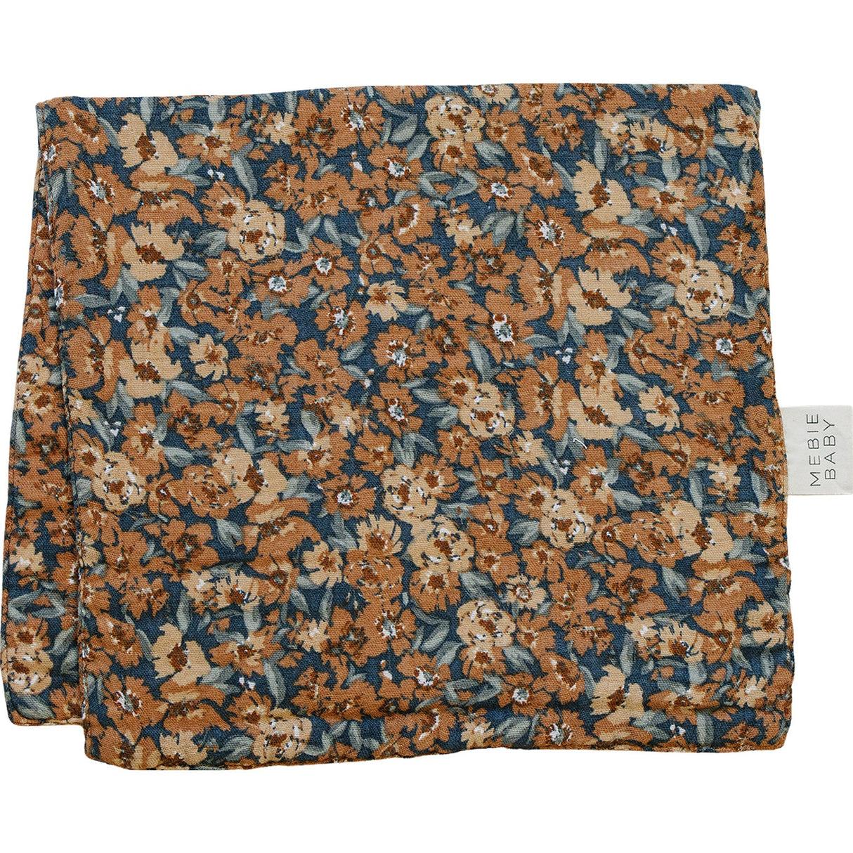 Venetian Floral Muslin Burp Cloth - HoneyBug