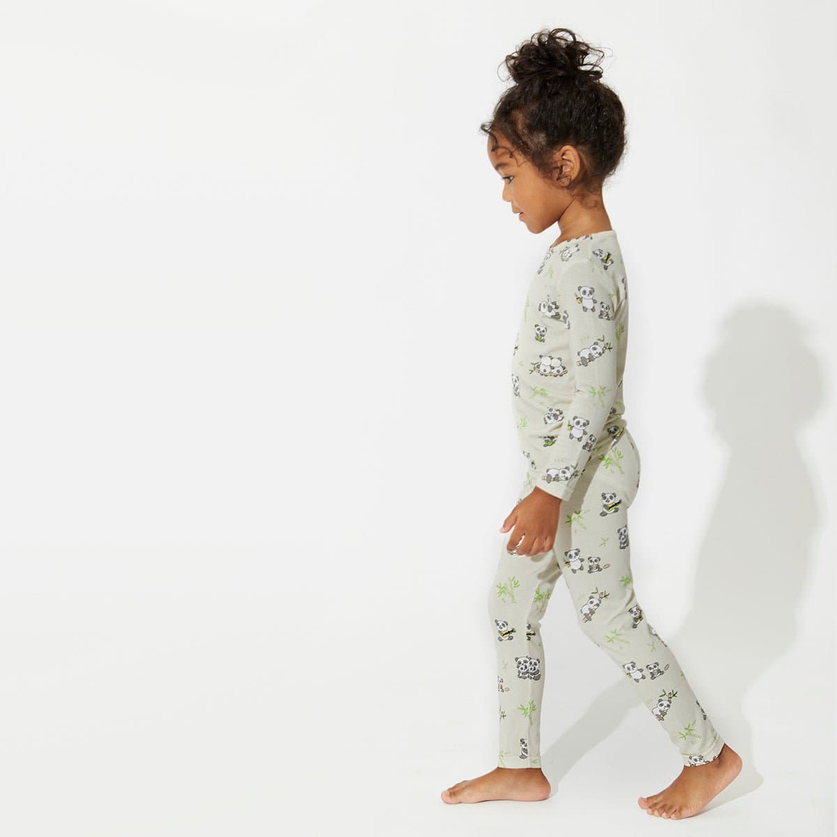 Panda Bamboo Kids Pajamas - HoneyBug