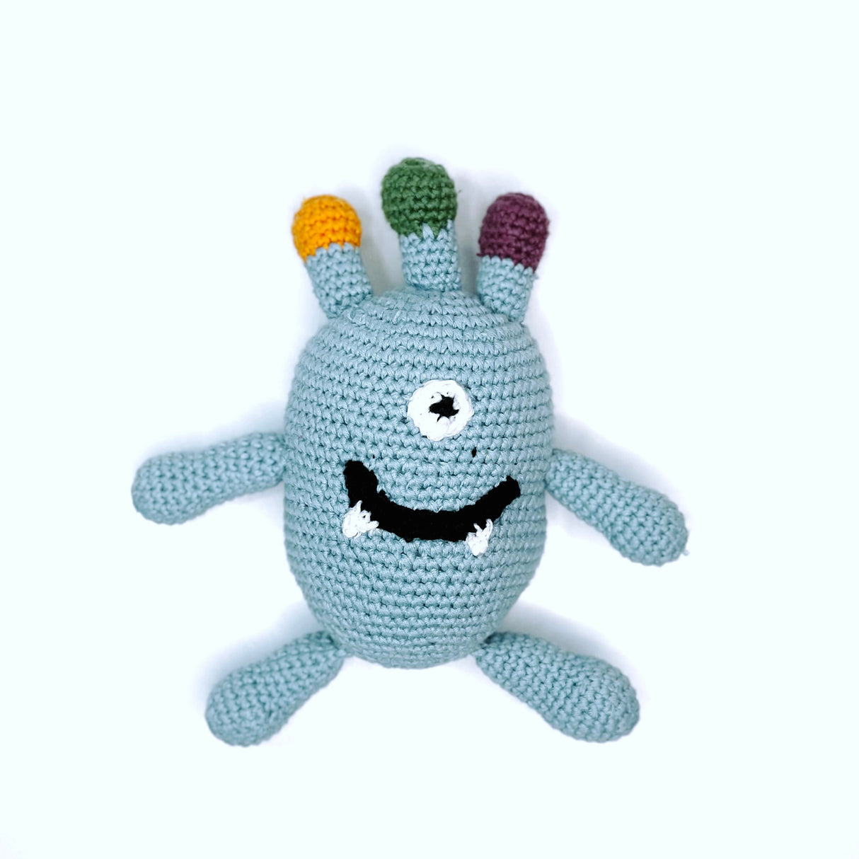 Plush Monster Rattle - HoneyBug