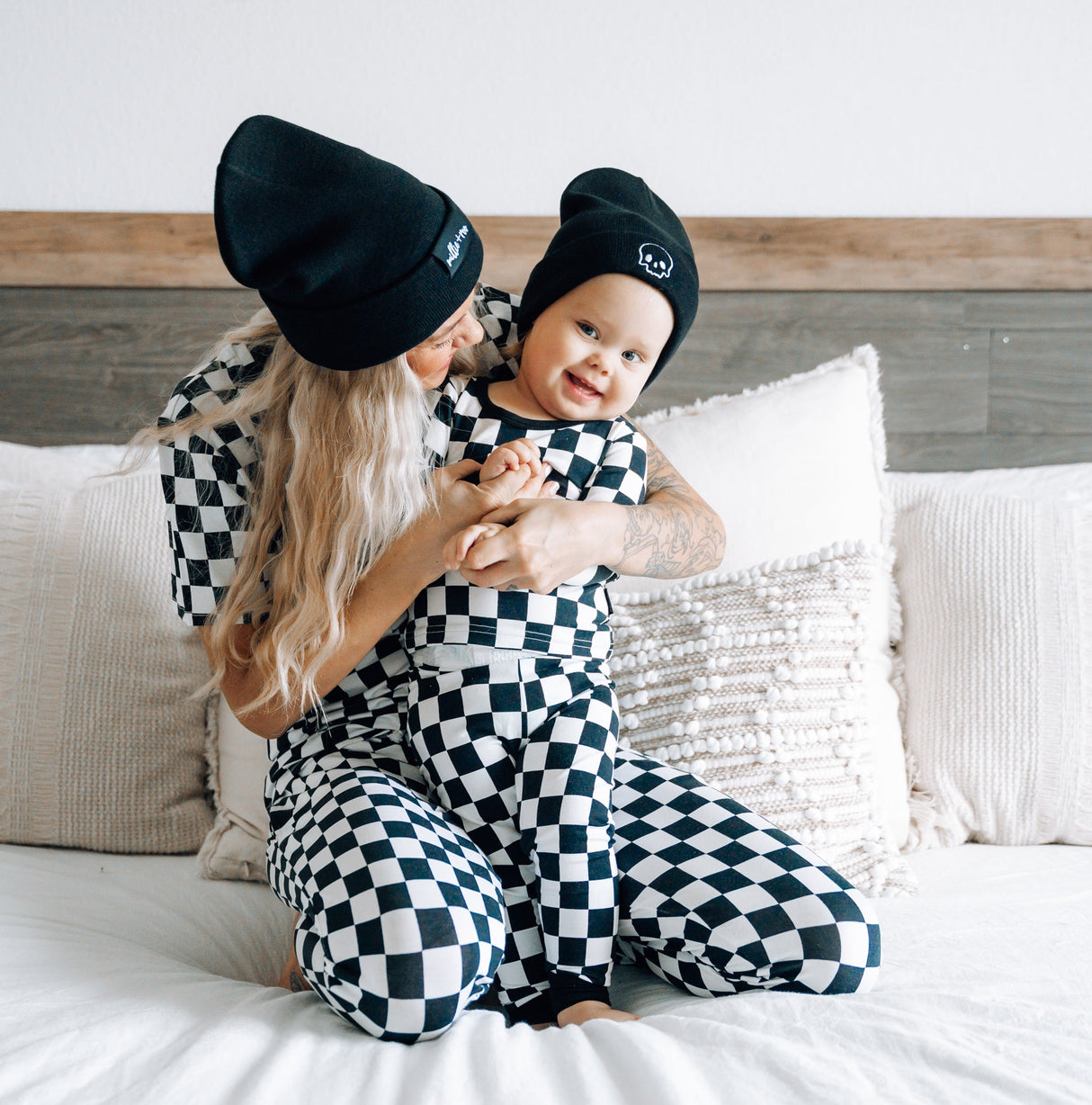 BAMBOO CUFF BEANIE- Midnight - HoneyBug