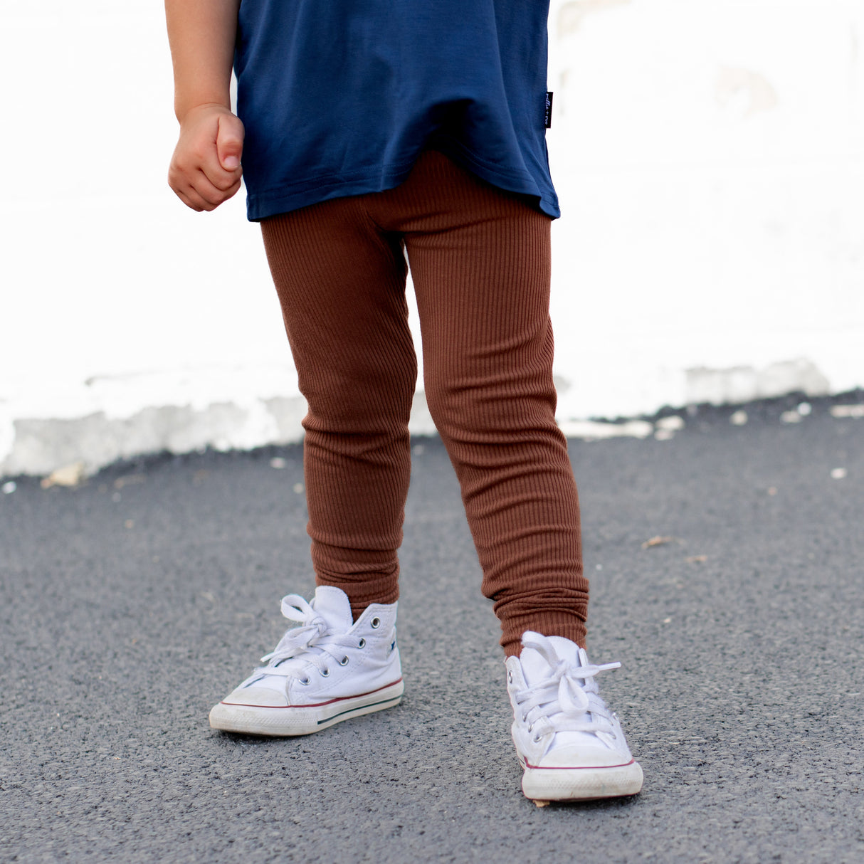 BAMBOO RIB LEGGINGS- Sienna - HoneyBug