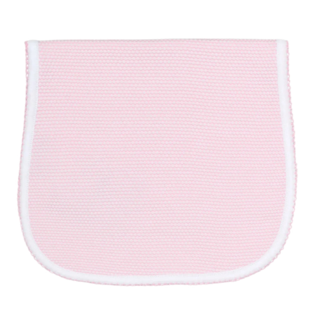 Pink Bubble Burp Cloth - HoneyBug