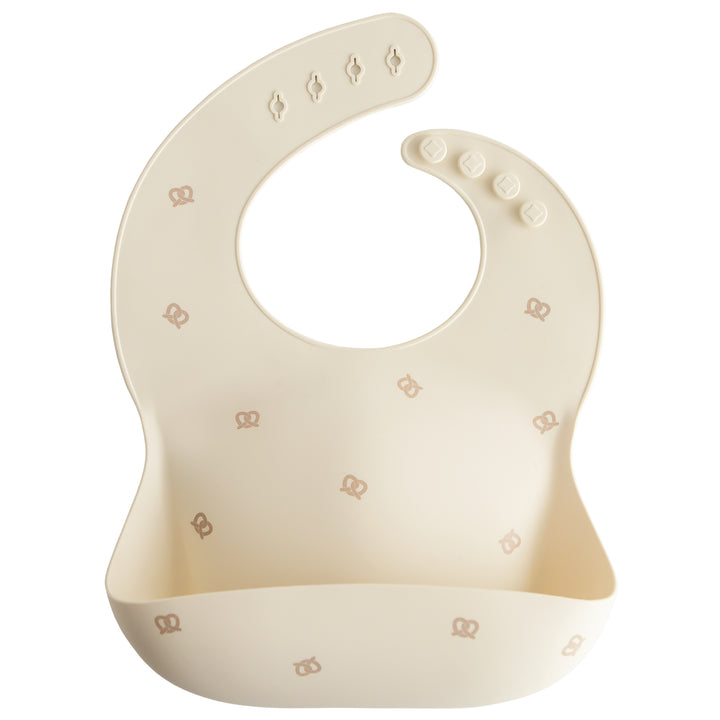 Silicone Baby Bib - Pretzel - HoneyBug