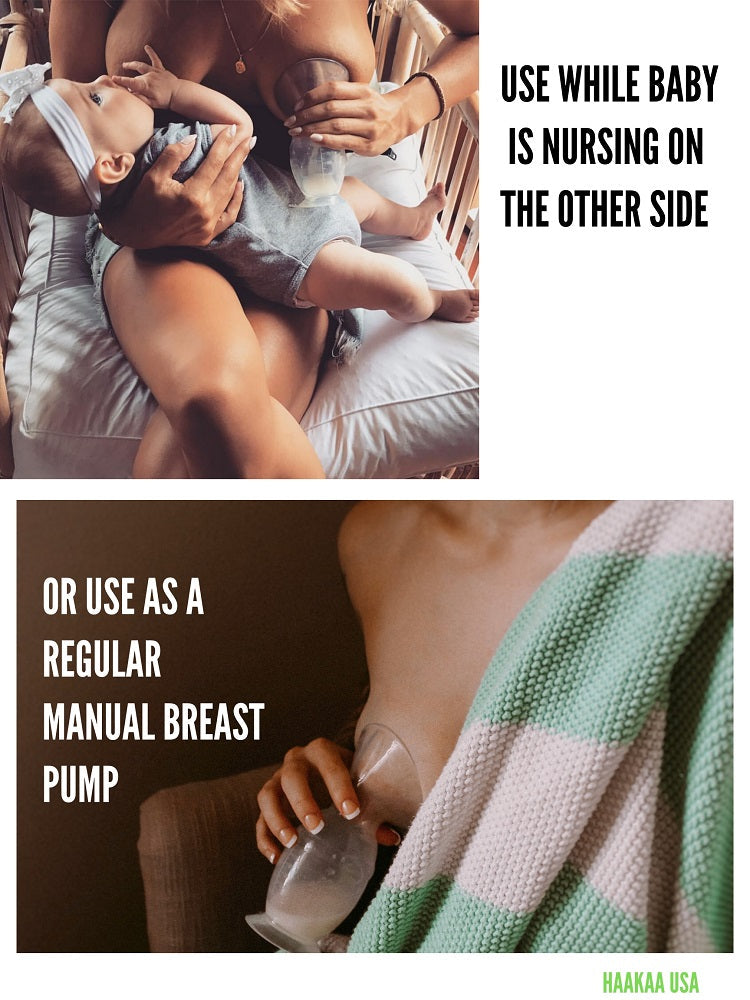 Haakaa Silicone Pump & Milk Collector Combo - HoneyBug