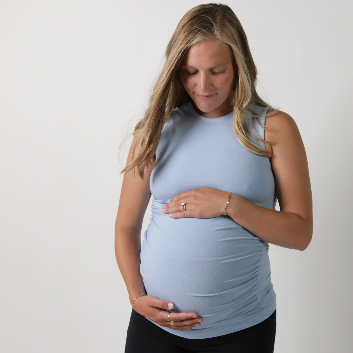 BLAIR || HIGH NECK MATERNITY TANK