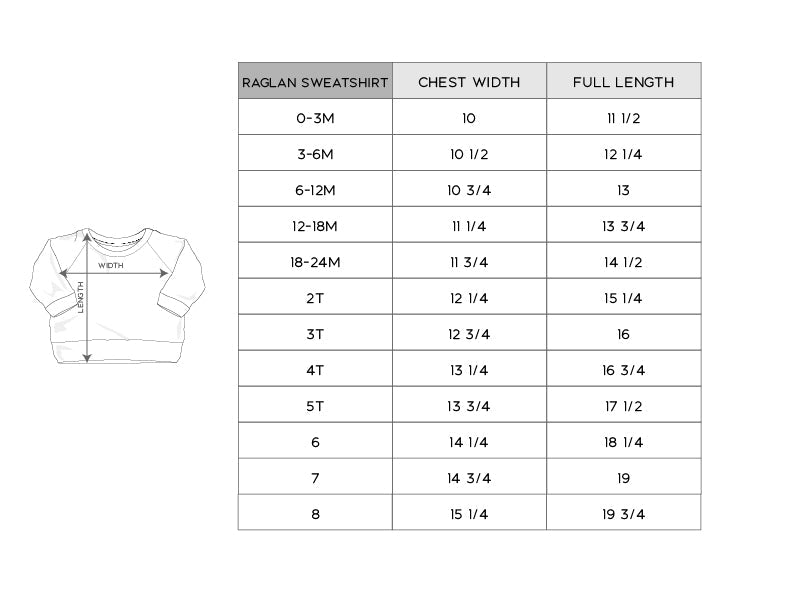 Raglan Sweatshirt - HoneyBug