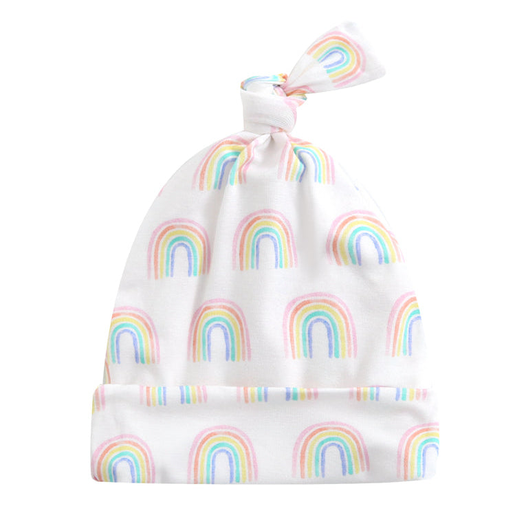 Forever Rainbow Baby Beanie Hat