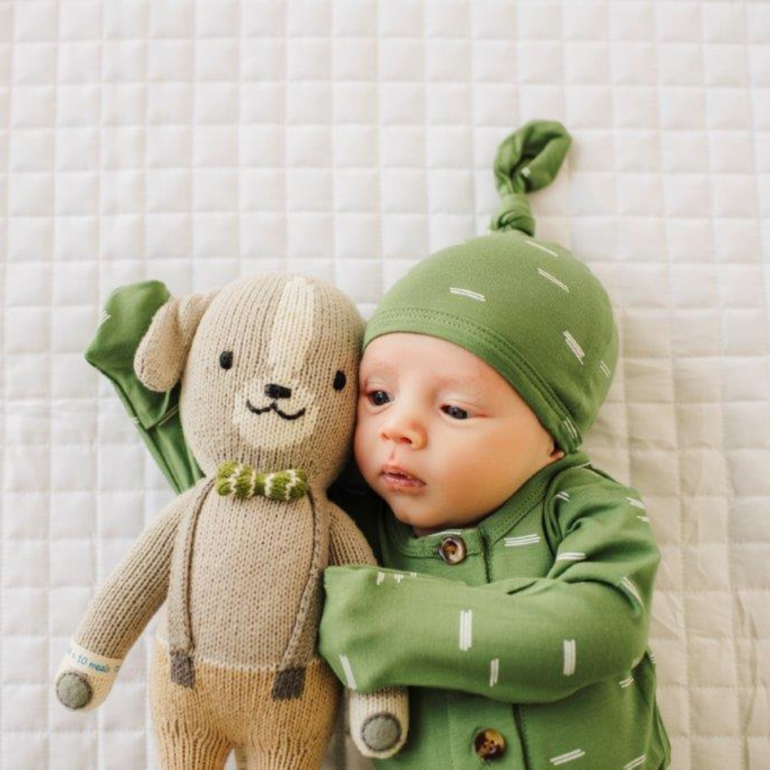 Knotted Baby Gown - Henry - HoneyBug