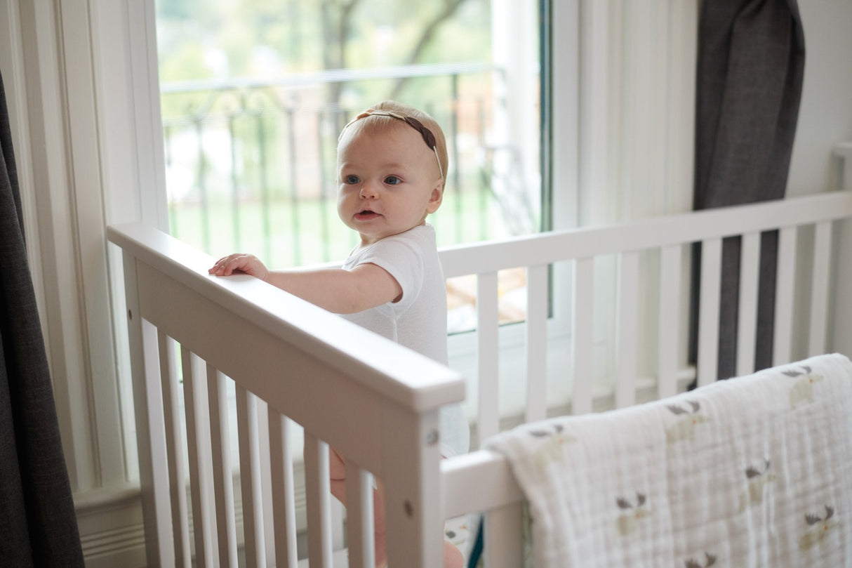 Mister Moose and Forest Arrow Cotton Muslin Newcastle Blanket - HoneyBug