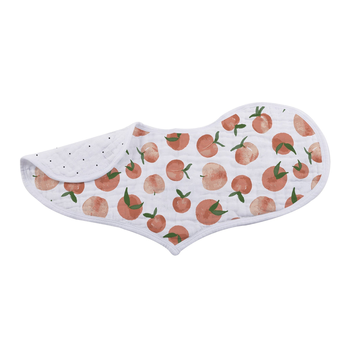 Canyon Sunset Bamboo Heart Bib 2PK - HoneyBug