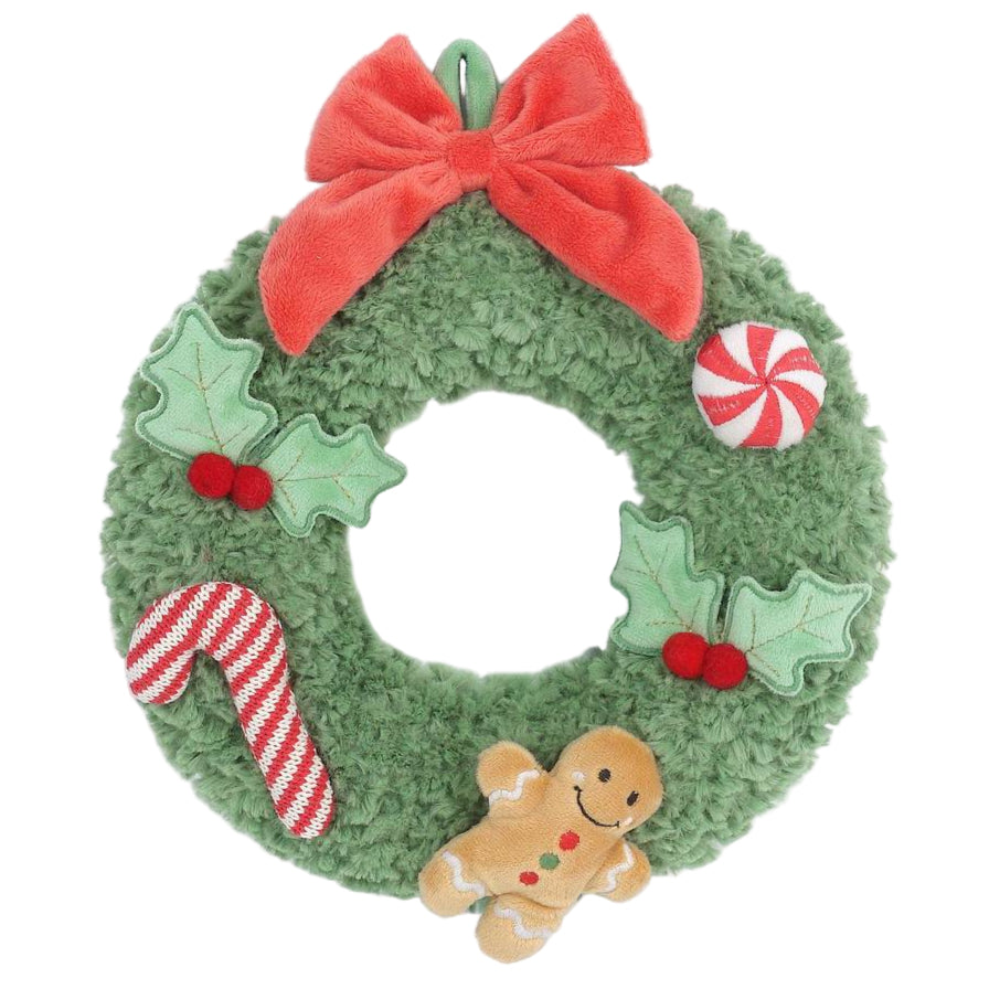 Festive Wreath - Green - HoneyBug