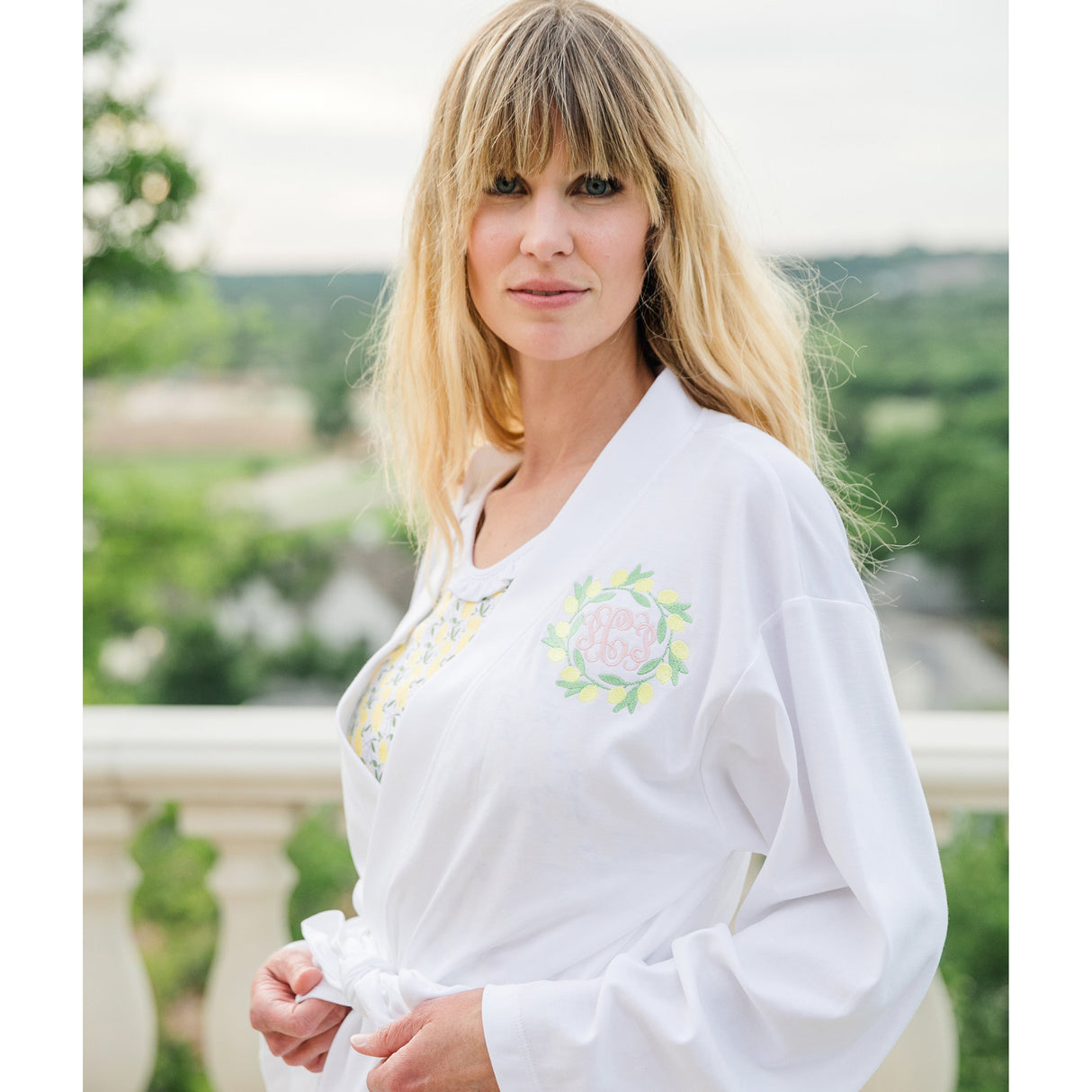 Sassy Women's Pima Cotton Spa Wrap - White - HoneyBug