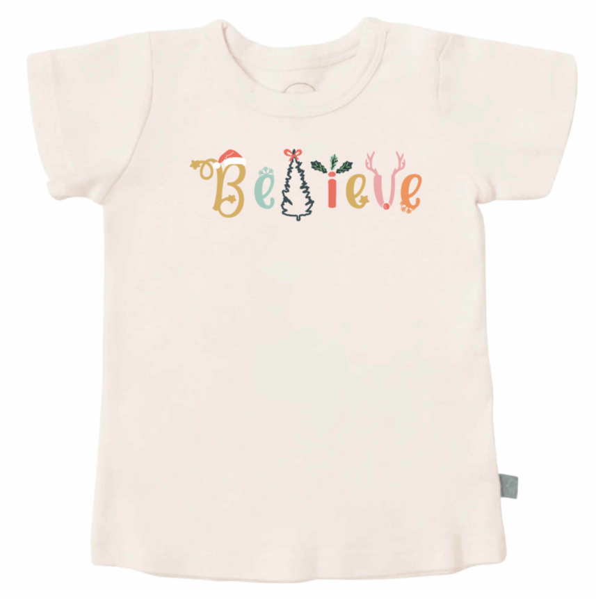 graphic tee | believe - HoneyBug