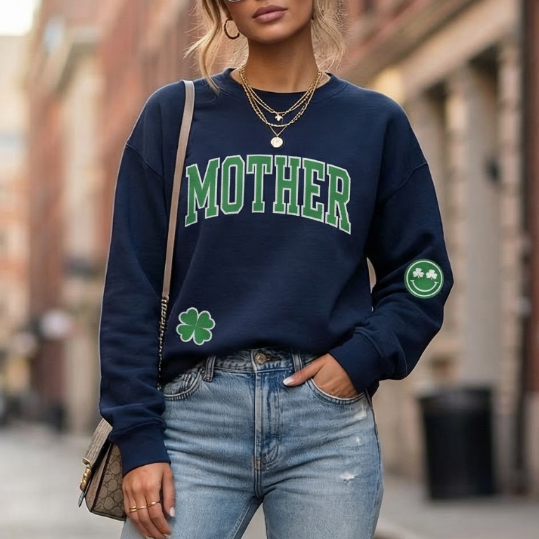 MOTHER ♡ printed graphic sweatshirt
