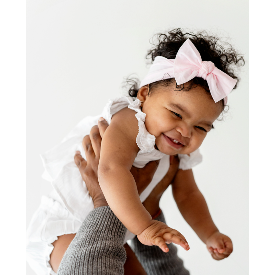 Baby Bloom Bows: Pink - HoneyBug
