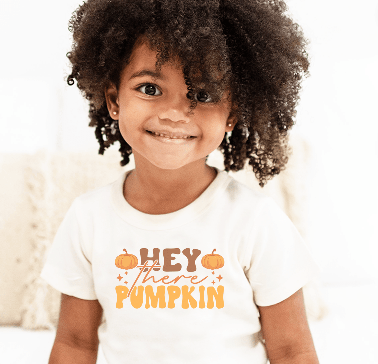 graphic tee | hey there pumpkin - HoneyBug