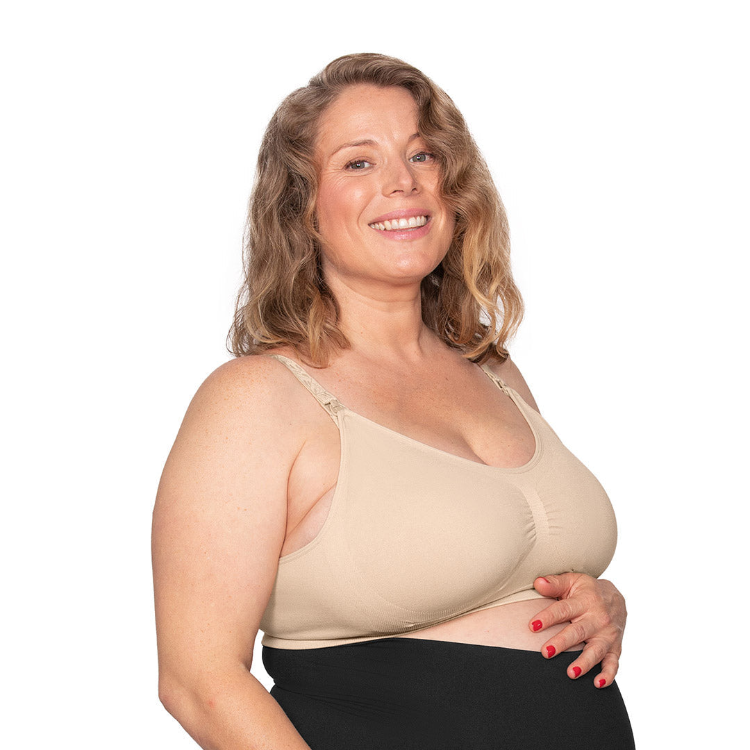 Simply Sublime® Nursing Bra | Beige - HoneyBug