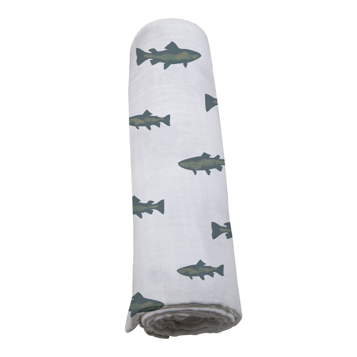 Gone Fishing Swaddle - HoneyBug