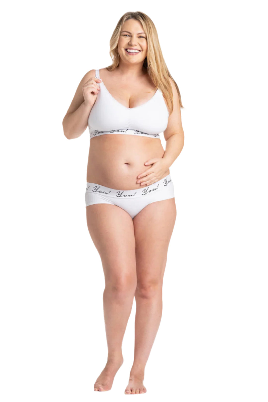 Snow Maternity and Nursing Bra - HoneyBug