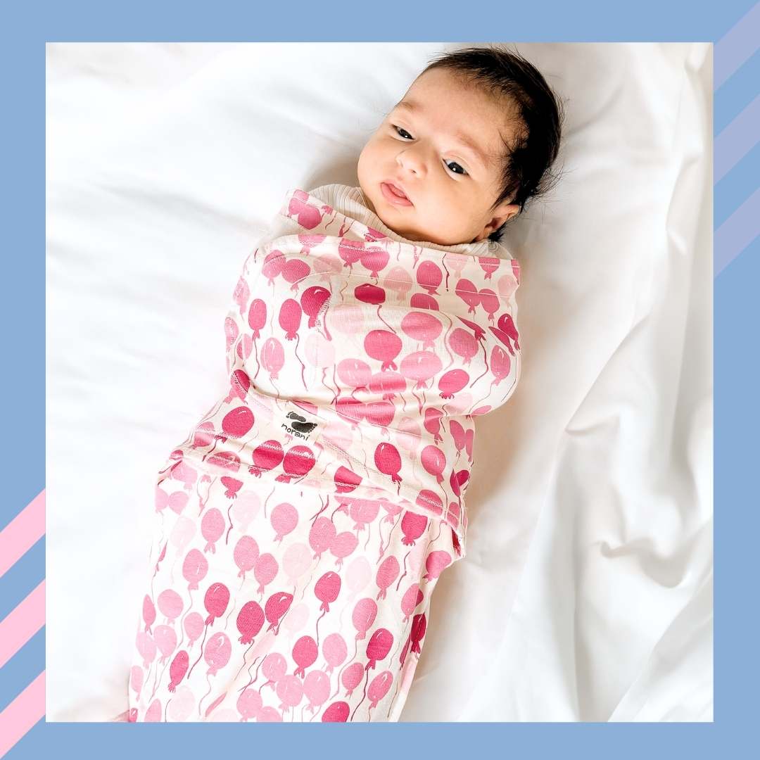 Snugababe Swaddle™ Sleep Pod - Pink Balloons